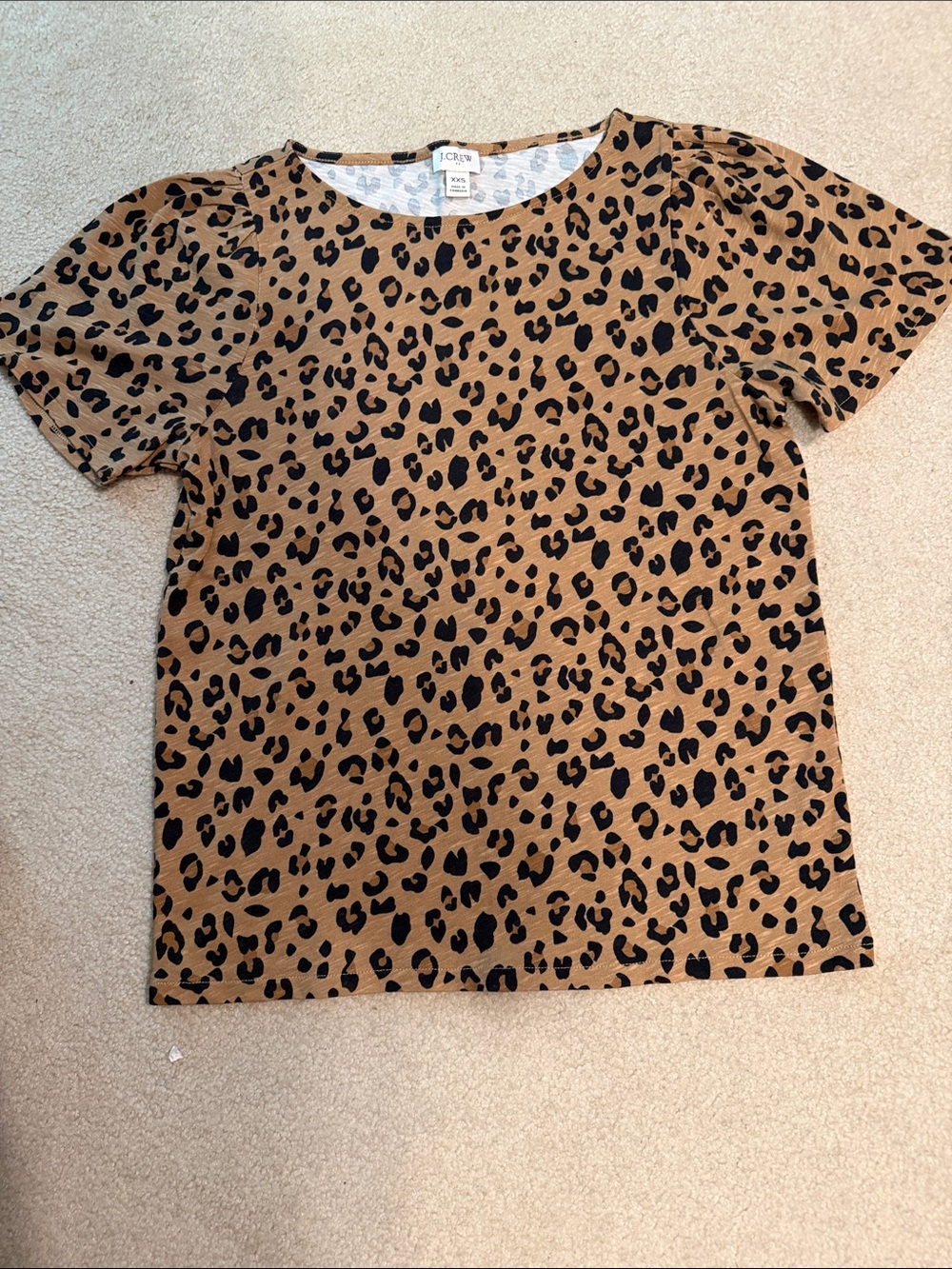 Jcrew leopard top